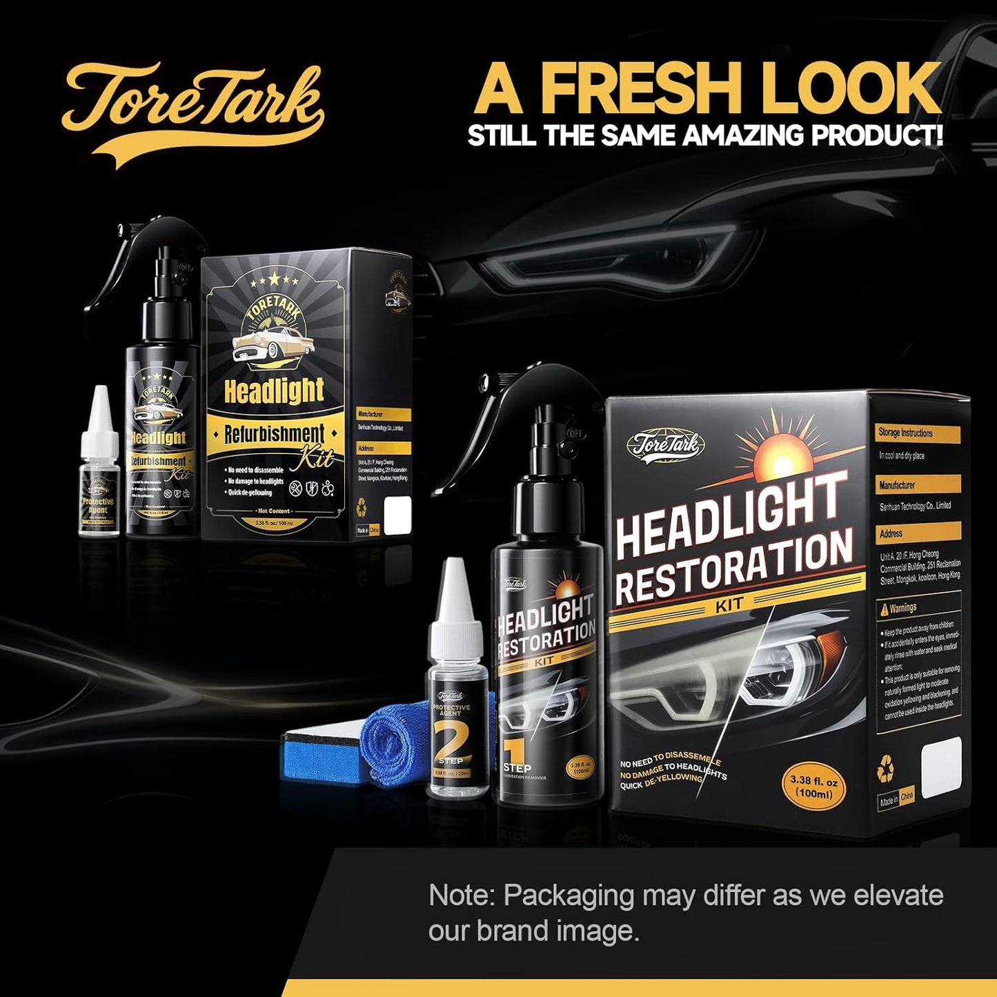 CrystalClear Headlight Kit
